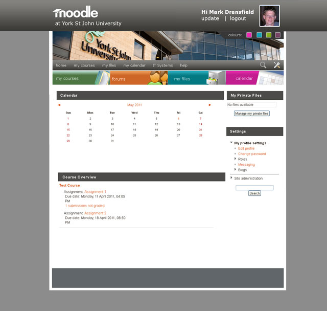 My Moodle